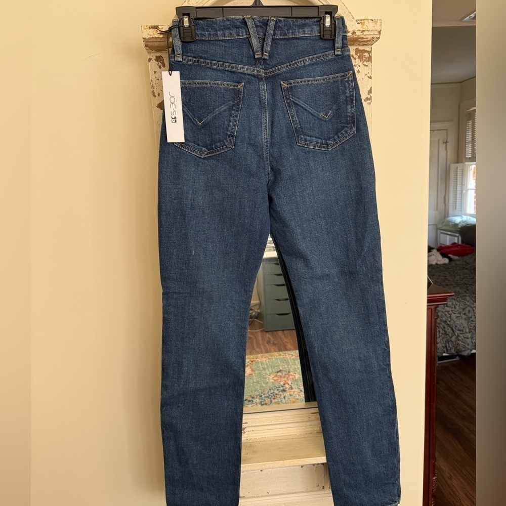 NWT Hudson Faye Ultra High Rise Dark Blue Jeans Size 24 - Picture 4 of 5